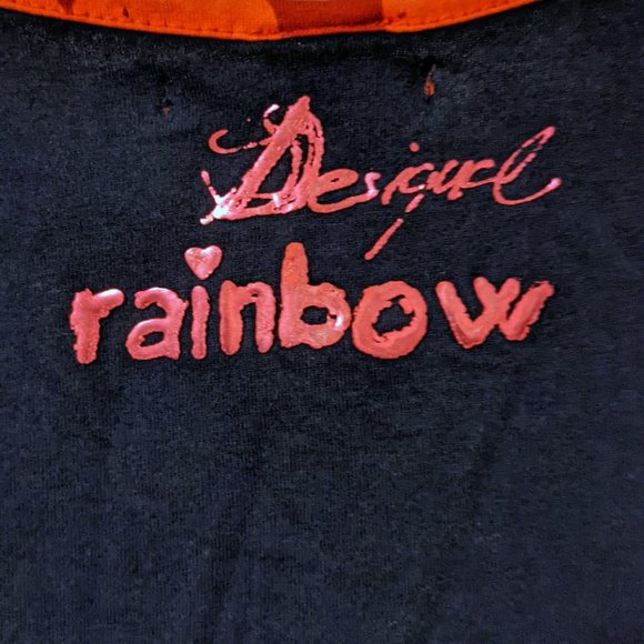 Desigual Rainbow Girl’s Dress Boho Multi-Color Sequins Size 13/14 yrs - Picture 6 of 7